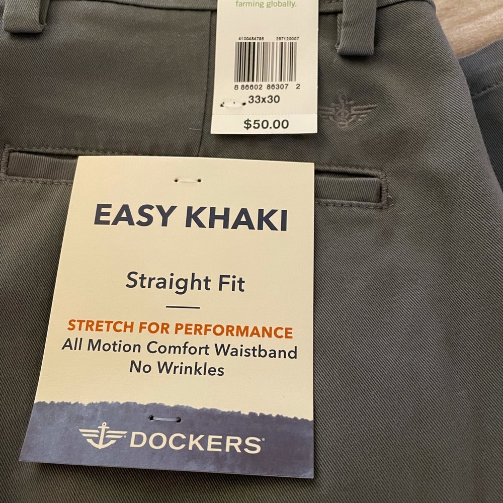 Mens Dockers Straight Fit Dress Pant